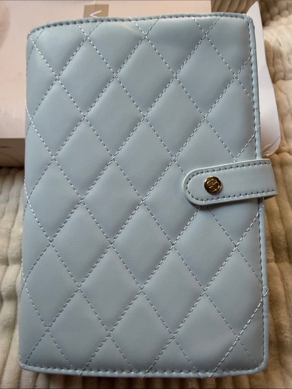 Quilted Jewelry Organizer in Pink
